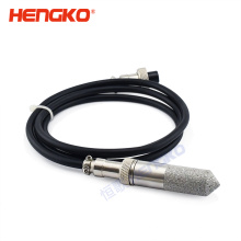 HK66 Thread M12 sonde en acier inoxydable frit